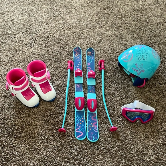 Équipement De Ski Pour Poupées American Girl - Occasion - Âge 5-7 Ans
